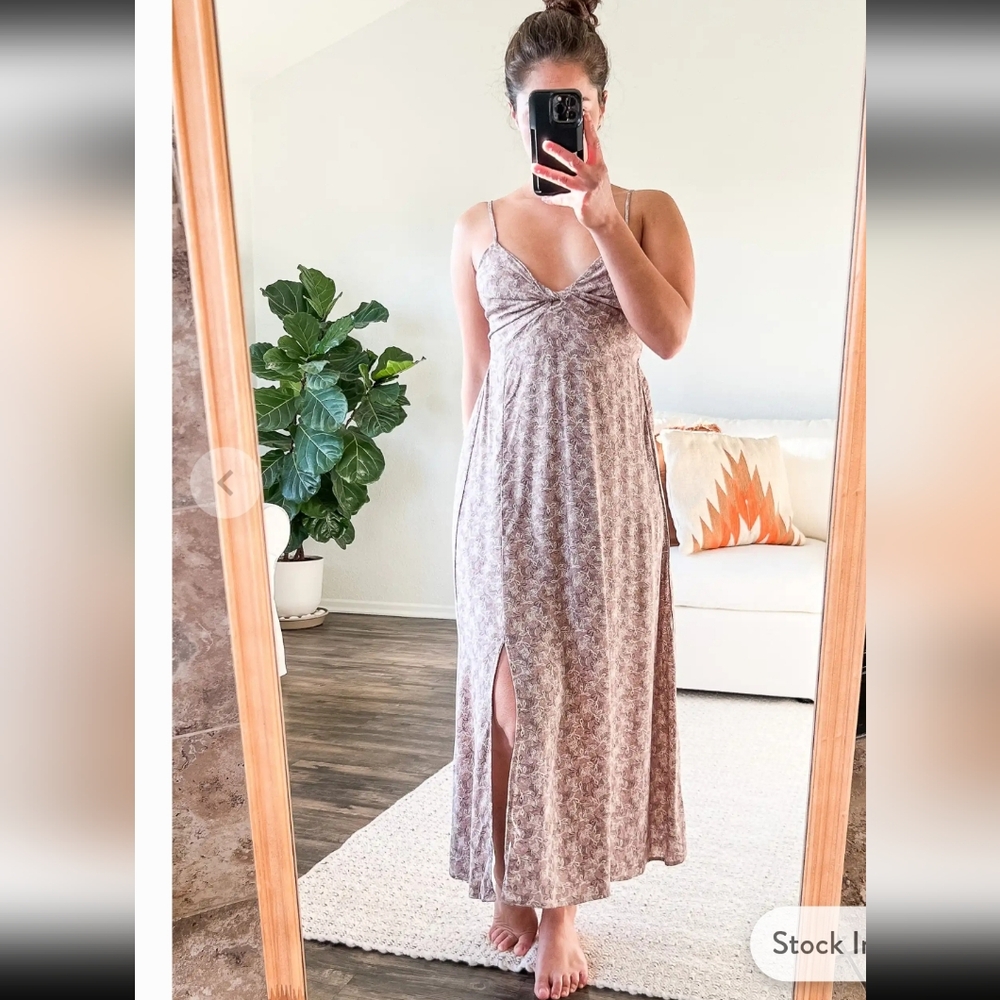 Sozy Demya Dress In Woodrose Combo M NWOT - Picture 1 of 6